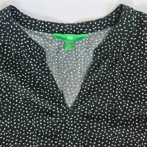 Black and white speckled patterned dress size XS/small - Picture 5 of 10